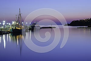 Boats in Mykonos