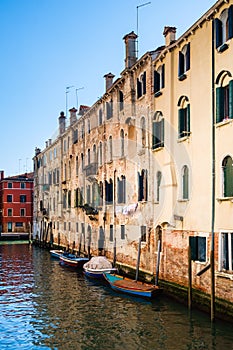 Boats and old brick houses