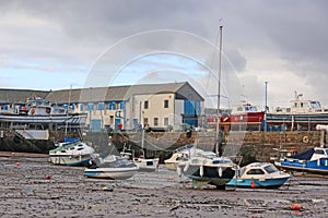 Boats in Paignton Harbour, Devon