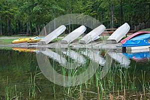 Boats on the Pond