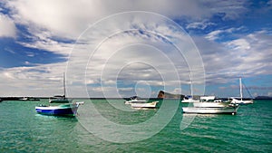 Mauritius Island, Indian Ocean Boats Port