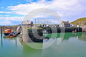 Portpatrick harbour in Galloway, Scotland