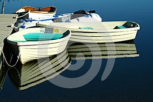 Boats with a Reflection