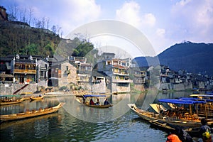 Boats on the river