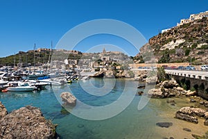 Boats and seaside in Malta, Gozo