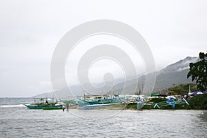 Boats at shore photo