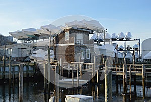 Boats Shrink Wrapped photo