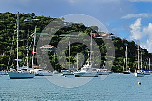 Boats at St. John, U.S. Virgin Islands