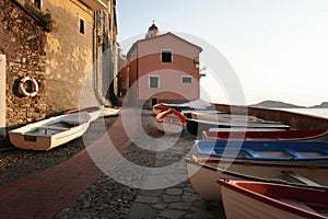 Boats in Tellaro