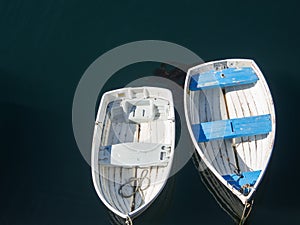 Boats tied to the dock