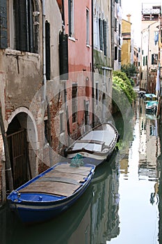 Boats in Venice photo
