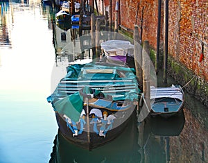 Boats in Venice