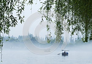 Boats on west lake