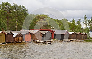 Boatsheds in Norway