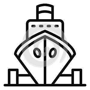 Boatyard, dockyard Isolated Vector Icon which can be easily modified or edit