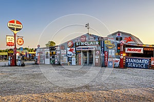 Bob's Gasoline Alley on historic route 66 in Missouri