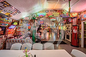 Bob's Gasoline Alley on historic route 66 in Missouri