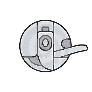 Bobbin case color icon
