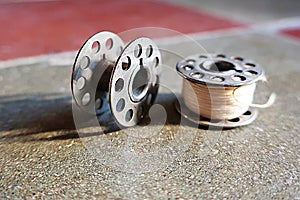 Bobbin from old sewing machine