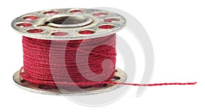 Bobbin with thread