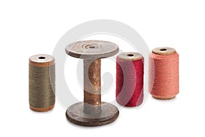 Bobbins and colored threads