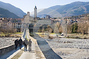Bobbio bridge Piacenza Emilia Romagna italy travel