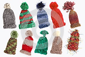 Bobble caps for winter