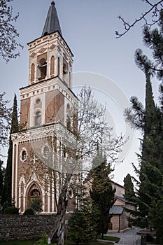 Bobde monastery in sighnaghi georgia