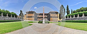 Boboli Gardens and Pitti Palace in Florence
