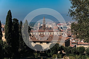 Boboli Gardens - view of Florence