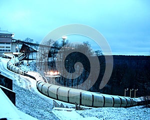Bobsleigh Track at Sigulda