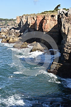 Boca do Inferno (Hell's Mouth) in Cascais, Portugal