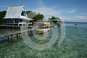 Bocas del Toro, islands in Panama