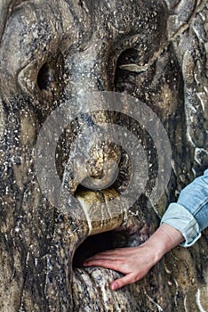 Bocca della Verita The mouth of truth