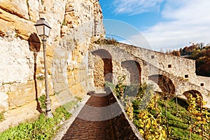 Bock Cliff in Luxembourg City photo