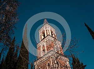 Bodbe monastery. Alazany Valley. Kakheti