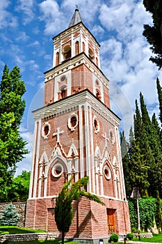 Bodbe Monastery in Kakheti outside of Sighnaghi, Georgia