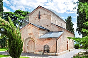 Bodbe Monastery in Kakheti outside of Sighnaghi, Georgia