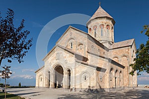 The Bodbe Monastery in Sighnaghi. Georgia