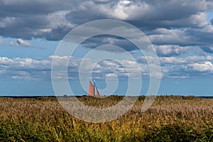 Bodden on Fischland with Zeesboot photo