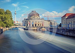 The Bode Museum on the Island in Berlin