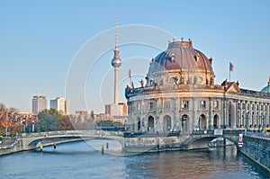 Bode Museum located on Berlin, Germany