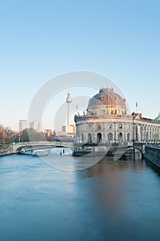 Bode Museum located on Berlin, Germany