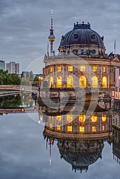 The Bode Museum and the Television Tower