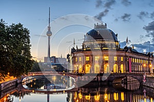 The Bode-Museum and the Television Tower