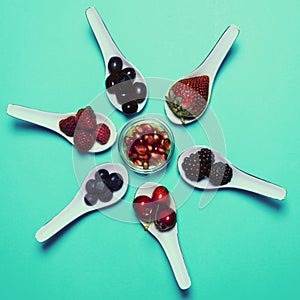 Bodegon antioxidant berries