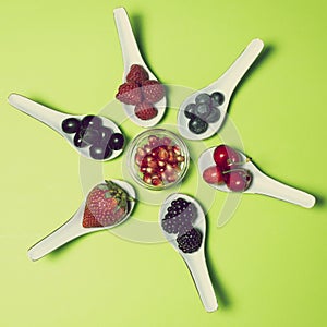 Bodegon antioxidant berries