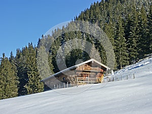 Bodenschneid hut in the Mangfall Mountains