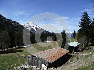 Bodenschneid mountain tour, Bavaria, Germany