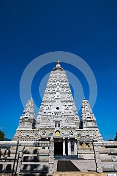 Bodh Gaya replica in Chong Kham temple